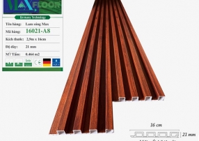 Tấm ốp lam sóng nhựa MaxFloor A8 Tấm ốp lam sóng nhựa MaxFloor A8
