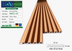 Tấm ốp lam sóng nhựa MaxFloor A9