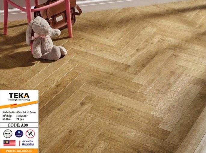 Sàn gỗ Teka A09 Sàn gỗ Teka A09