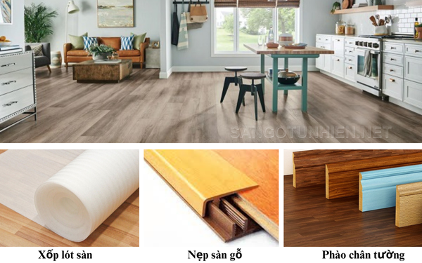 Chi phí phụ kiện sàn gỗ