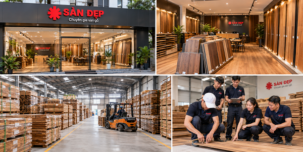  Hệ thống công ty Sàn gỗ tự nhiên Sàn Đẹp tại Miền Bắc