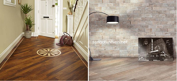 Hướng sàn Đường chéo