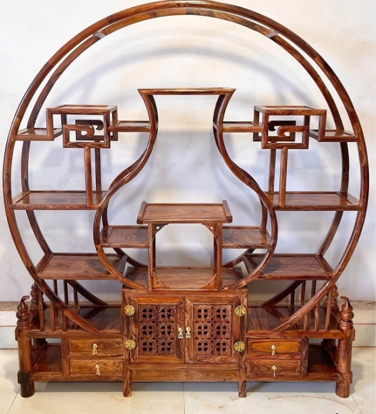 Kệ đựng từ gỗ Cẩm