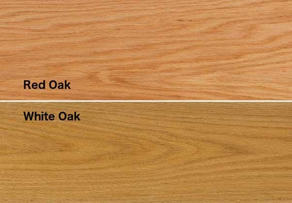 Màu sắc Red Oak và White Oak Flooring