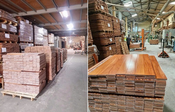 Nhà máy sản xuất sàn gỗ tự nhiên Sàn Đẹp