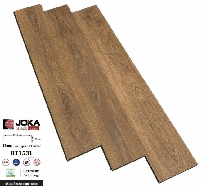 sàn gỗ Joka BT1531 cốt đen