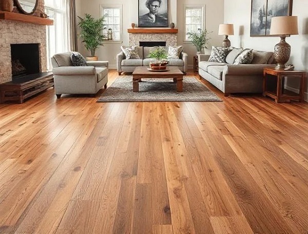 Sàn gỗ công nghiệp màu cánh gián