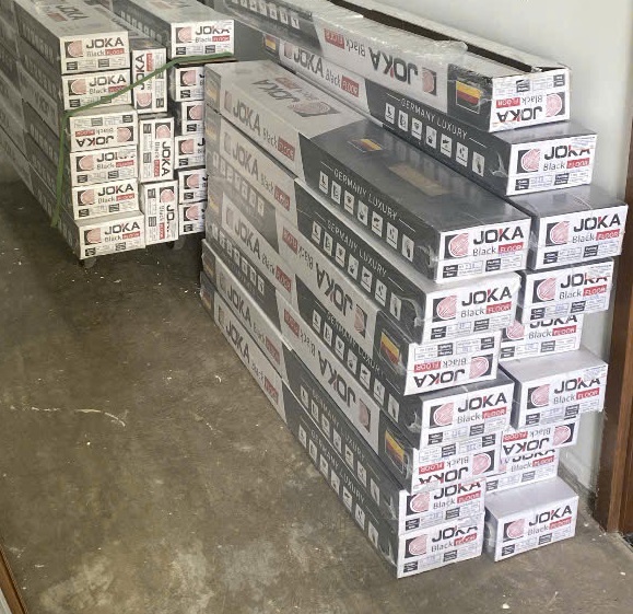 Sàn gỗ cốt đen Joka vận chuyển đến dự án