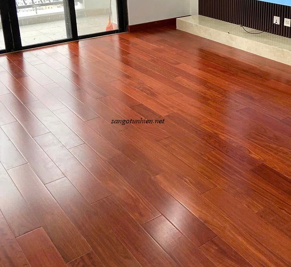Sàn gỗ Giáng Hương màu đẹp sang trọng tự nhiên