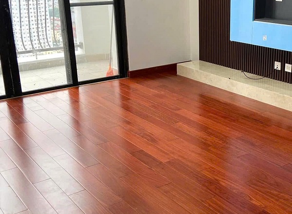 Sàn gỗ Hương Lào đỏ