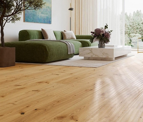  Sàn gỗ màu vàng kem cho phong cách hiện đại tối giản