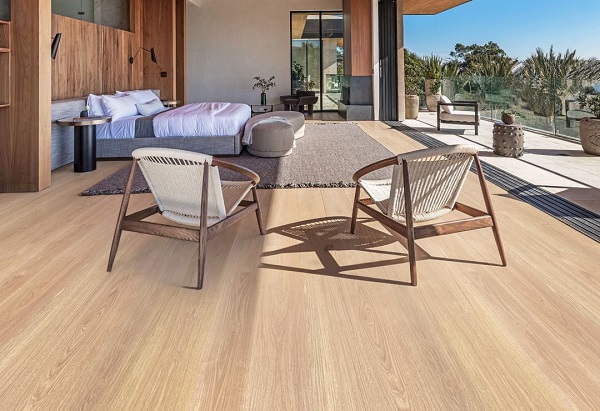 Sàn gỗ Sồi lát ban công 