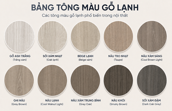 Sàn gỗ tông lạnh