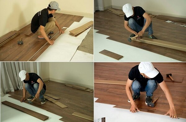 Thợ thi công sàn gỗ chuyên nghiệp trên 10 năm